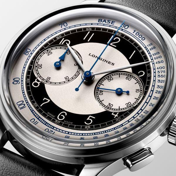 Reloj Longines Longines Heritage Classic Chronograph 40mm plata automático acero L2.830.4.93.0 - Gioielleria Capodagli