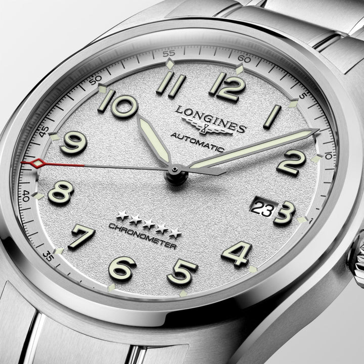 Reloj Longines Longines Spirit 42mm plateado automático acero L3.811.4.73.6 - Capodagli 1937
