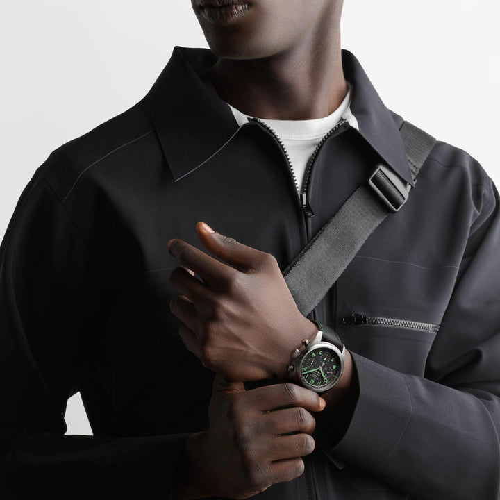 Longines ur Spirit Pioneer Edition 42mm sort automatisk titanium L3.829.1.53.2 - Capodagli 1937