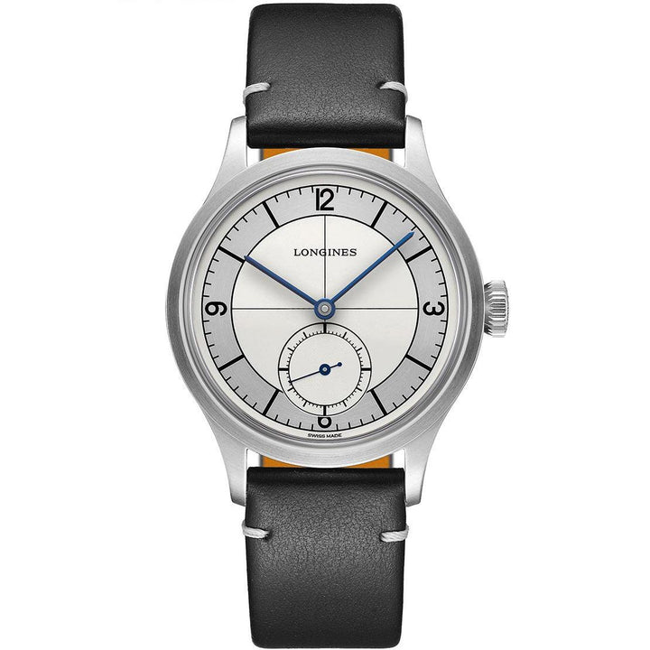 Reloj Longines The Longines Heritage Classic 38.5mm acero plateado automático L2.828.4.73.0 - Gioielleria Capodagli