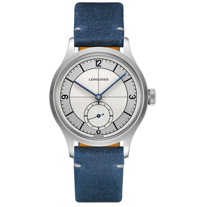 Longines ur The Longines Heritage Classic 38,5 mm sølv stål automatisk herre L2.828.4.73.2 - Gioielleria Capodagli