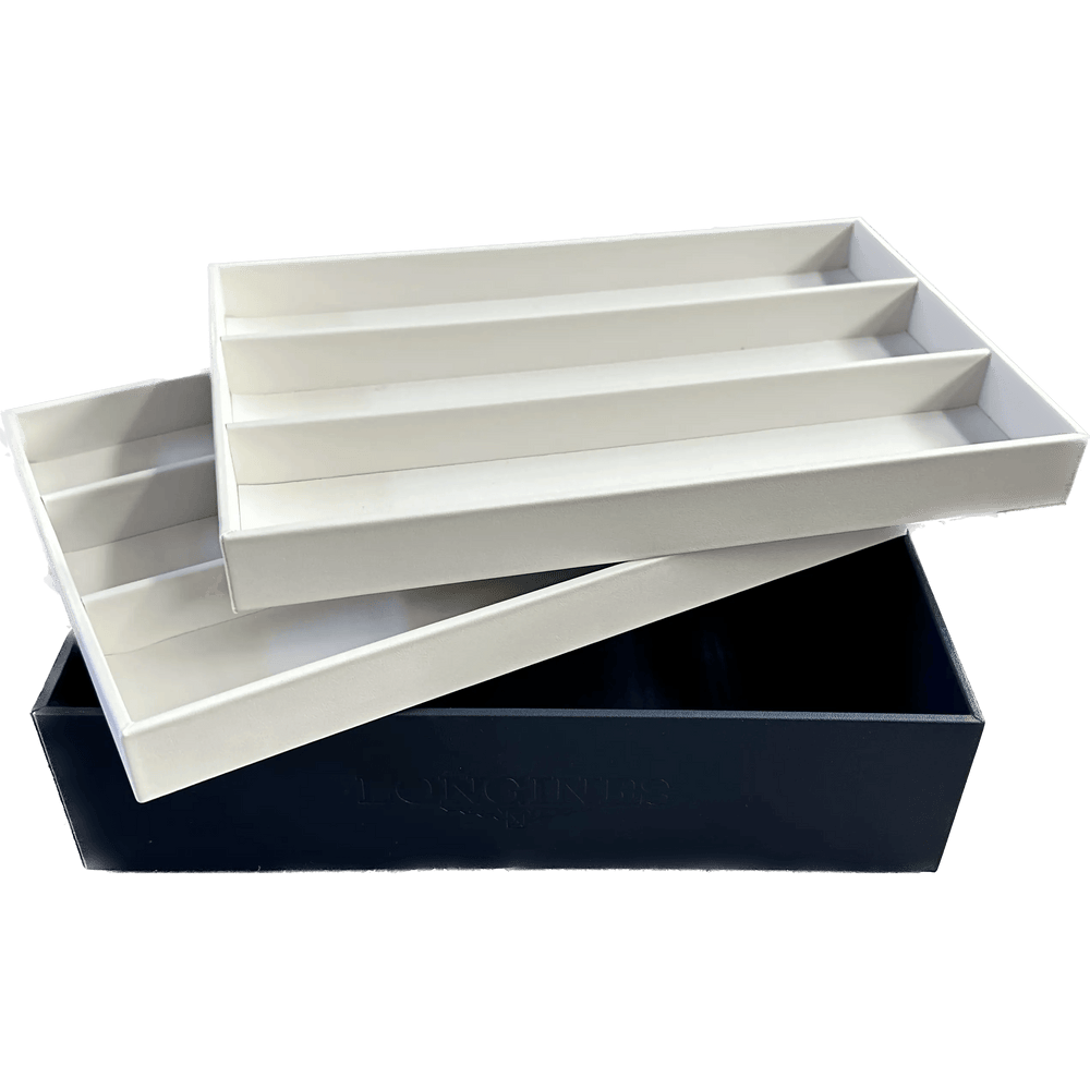 Longines box for 6 blue/white leather watches L800167793 - Capodagli 1937