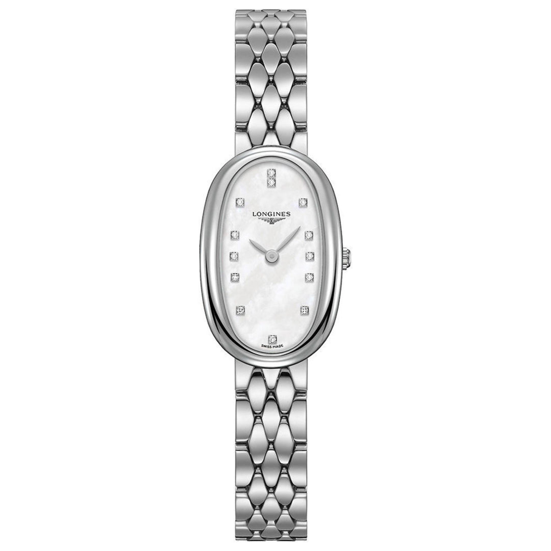 LONGINES SYMPHONETTE DIAMANTS QUARTZ PERLEMODER L2.305.4.87.6 - Capodagli smykker