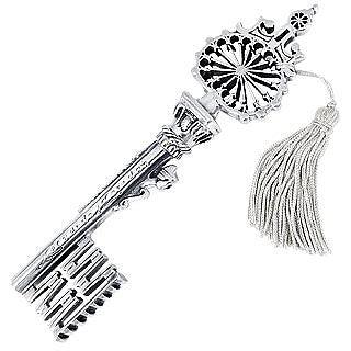 Masini sleutel tot welzijn groot 925 zilver 8.03.0601 - Capodagli Sieraden