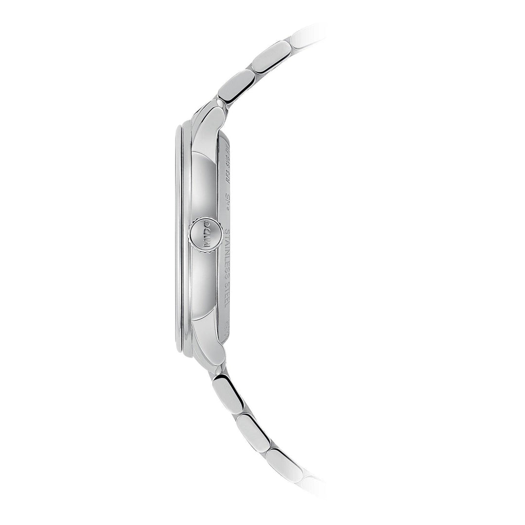 Mido-Uhr Baroncelli Heritage Lady 33 mm weißer Automatikstahl M027.207.11.016.00 – Capodagli 1937