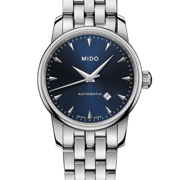 Mido ur Baroncelli Midnight Blue Lady 19mm automatisk M7600.4.15.1 - Gioielleria Capodagli
