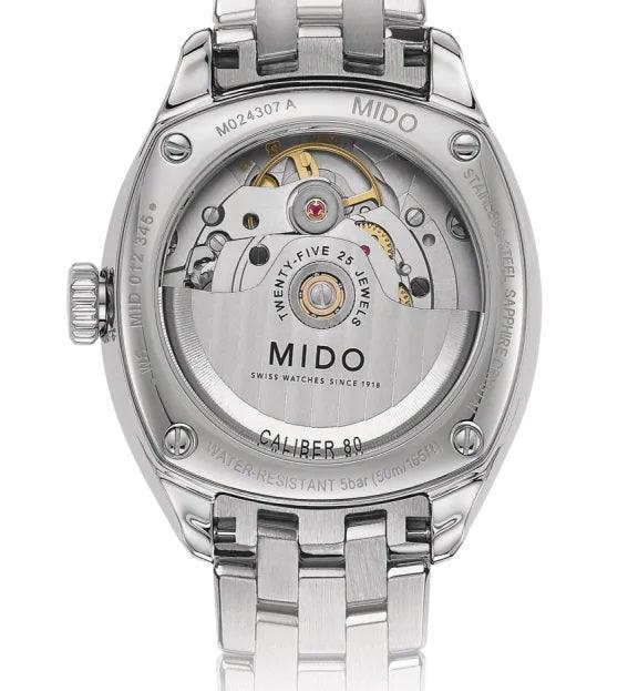 Relógio Mido Belluna Royal Lady automático 33mm diamantes M024.307.11.076.00 - Gioielleria Capodagli
