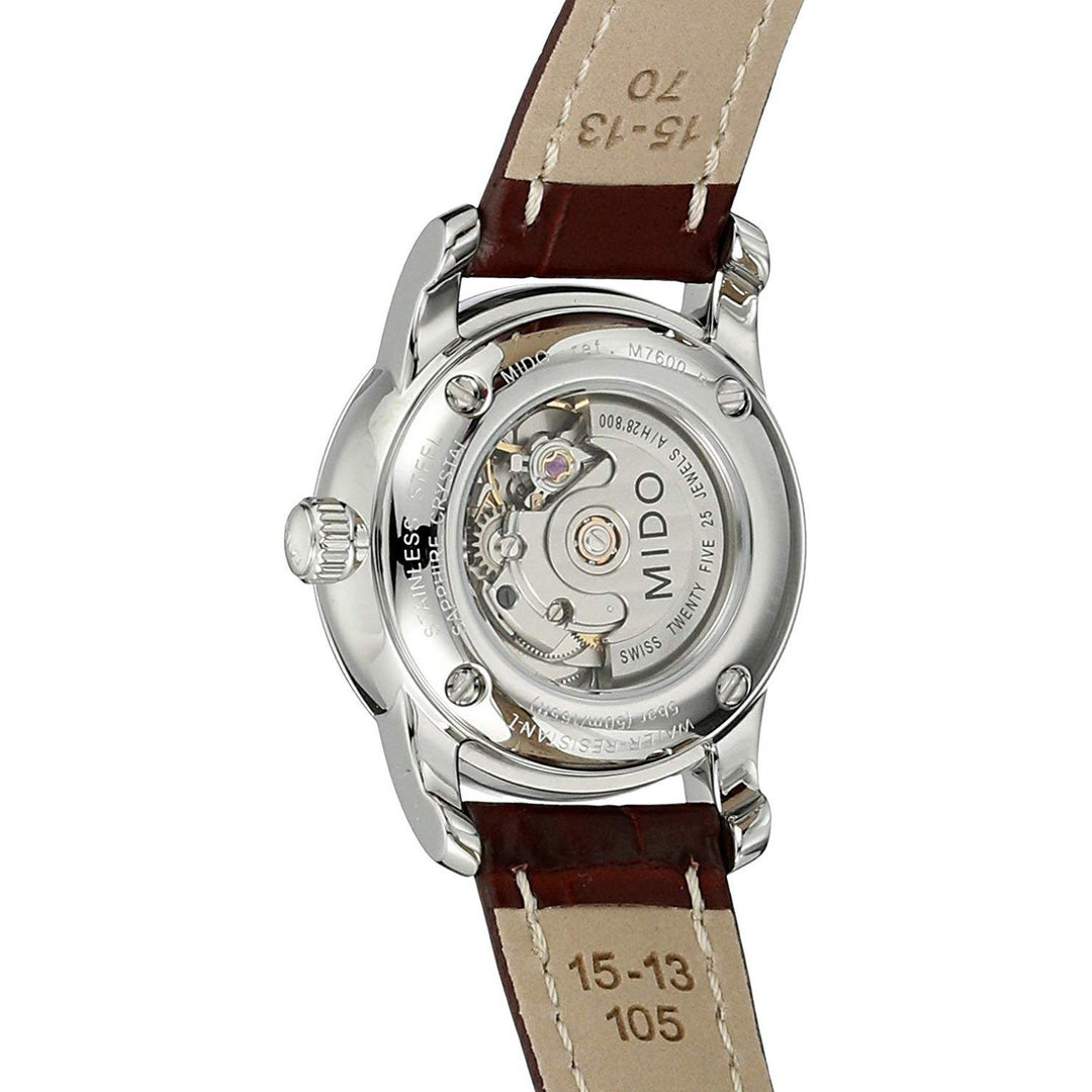 Ceas de dama Mido Baroncelli II 29mm automat otel M7600.4.18.8 - Gioielleria Capodagli