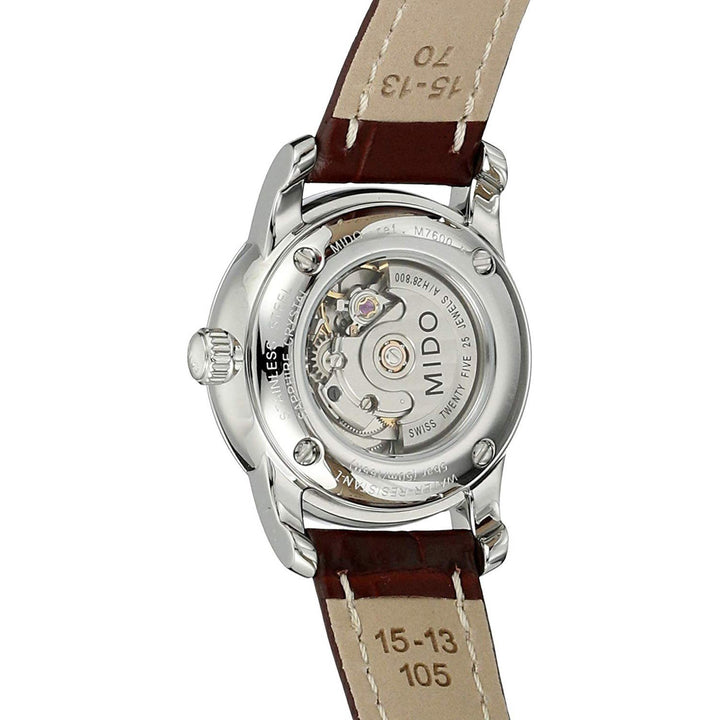 Ceas de dama Mido Baroncelli II 29mm automat otel M7600.4.18.8 - Gioielleria Capodagli