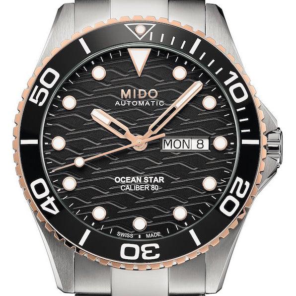 Montre Mido Mido Ocean Star calibre 80 42mm acier automatique noir M042.430.21.051.00 - Capodagli 1937