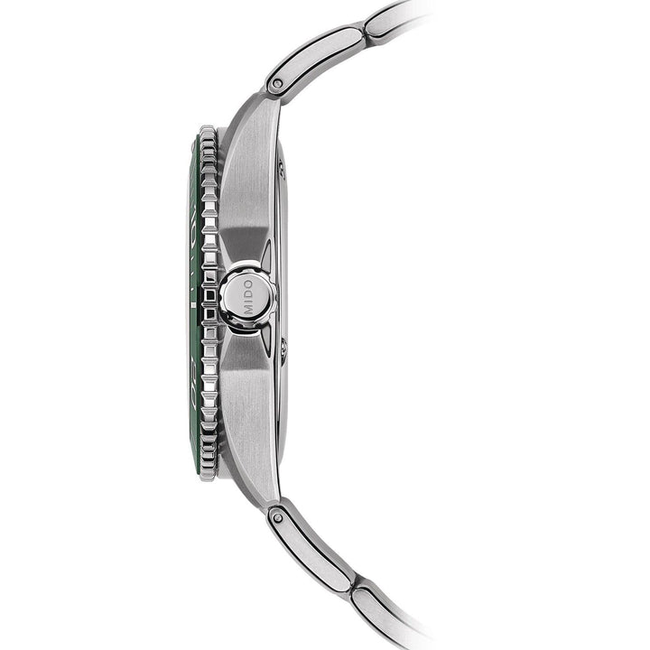 Relógio Mido Ocean Star 200C 42,5 mm verde automático aço M042.430.11.091.00 - Capodagli 1937