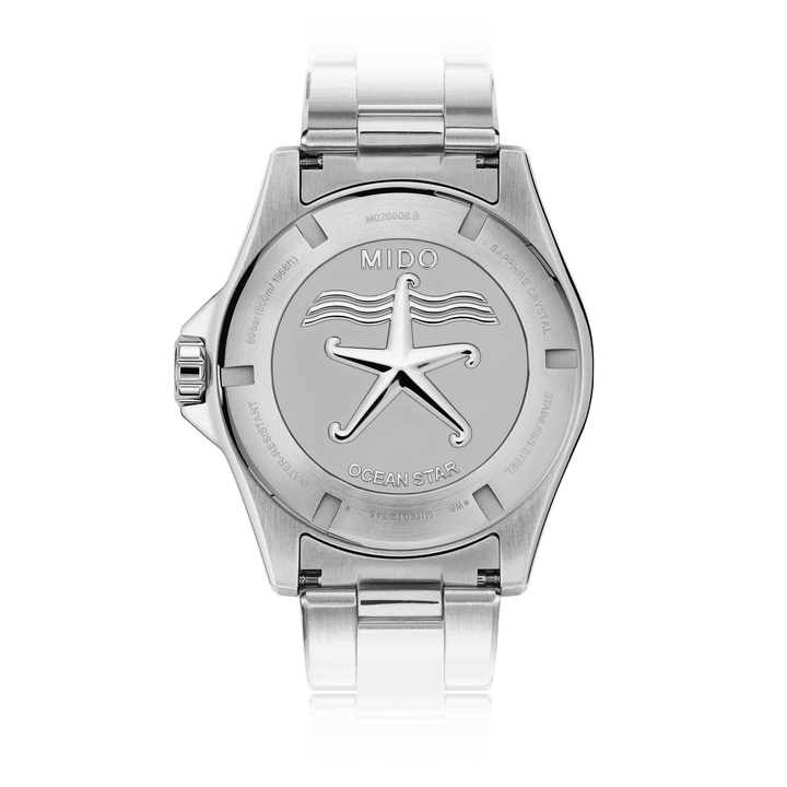 Mido hodinky Ocean Star 600 Chronometer COSC 43,5 mm černá automatická ocel M026.608.11.051.00 - Capodagli 1937