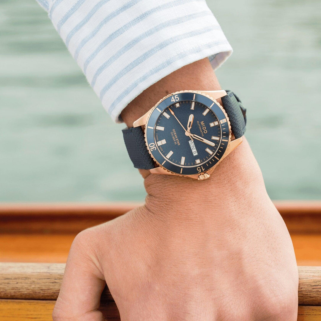 Mido hodinky Ocean Star Caliber 80 automatické 42,5mm ocel PVD M026.430.36.041.00 - Capodagli 1937