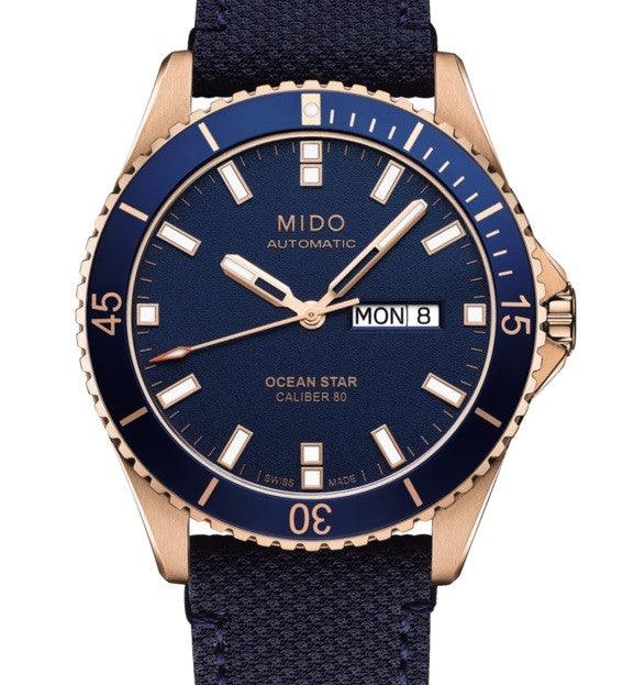 Mido hodinky Ocean Star Caliber 80 automatické 42,5mm ocel PVD M026.430.36.041.00 - Gioielleria Capodagli