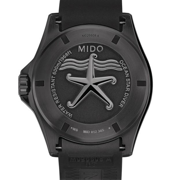 Reloj Mido Ocean Star Diver 600 Cronómetro automático silicio M026.608.37.051.00 - Gioielleria Capodagli