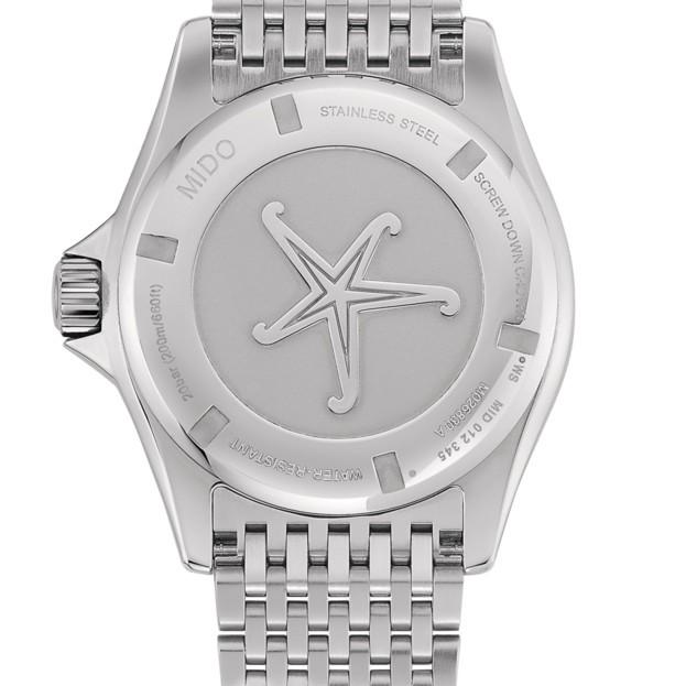 Mido watch Ocean Star Tribute black 41mm automatic special edition 75th anniversary double strap M026.830.11.051.00 - Gioielleria Capodagli