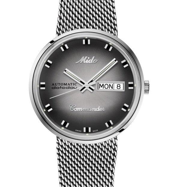 Mido herreur Commander Shade 37 mm specialudgave automatisk M8429.4.27.11 - Gioielleria Capodagli