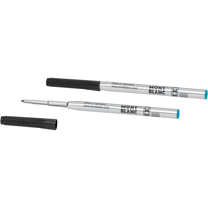 Montblanc 2 kulspetspenna refill (M) Barbados Blue Caribbean blue 116219 - Capodagli 1937