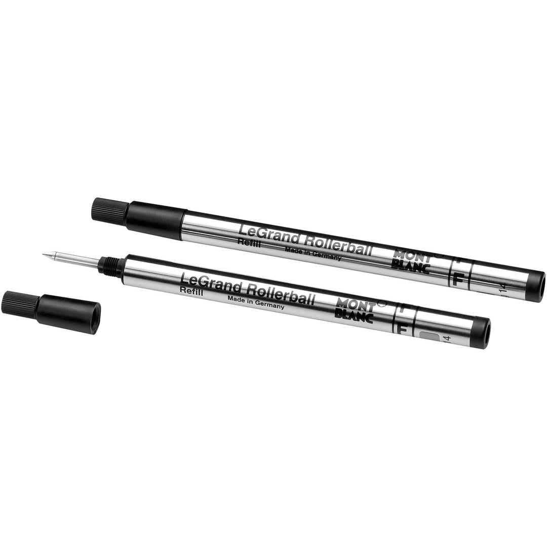 Montblanc 2 rollerball refills LeGrand (F) Mystery Black sort 128224 - Capodagli 1937