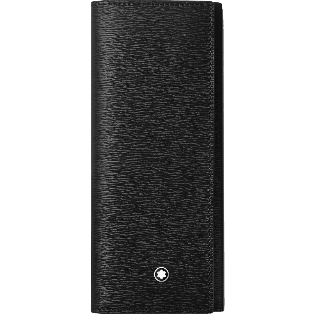 Etui Montblanc na 2 przybory do pisania Meisterstück 4810 czarne 129259 - Capodagli 1937