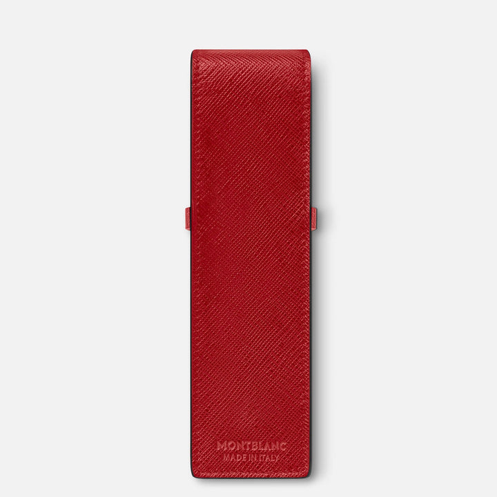 Montblanc pen case for 2 Montblanc Sartorial writing instruments red 131204 - Capodagli 1937