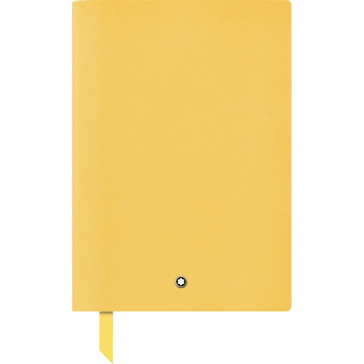 Bloc-notes Montblanc 146 papeterie de poche lignée jaune moutarde 125882 - Gioielleria Capodagli