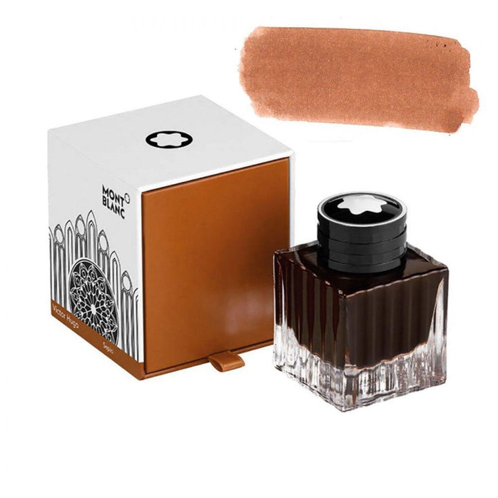 Montblanc blækflaske 50ml Hyldest til Victor Hugo brun 125932 - Capodagli Jewellery