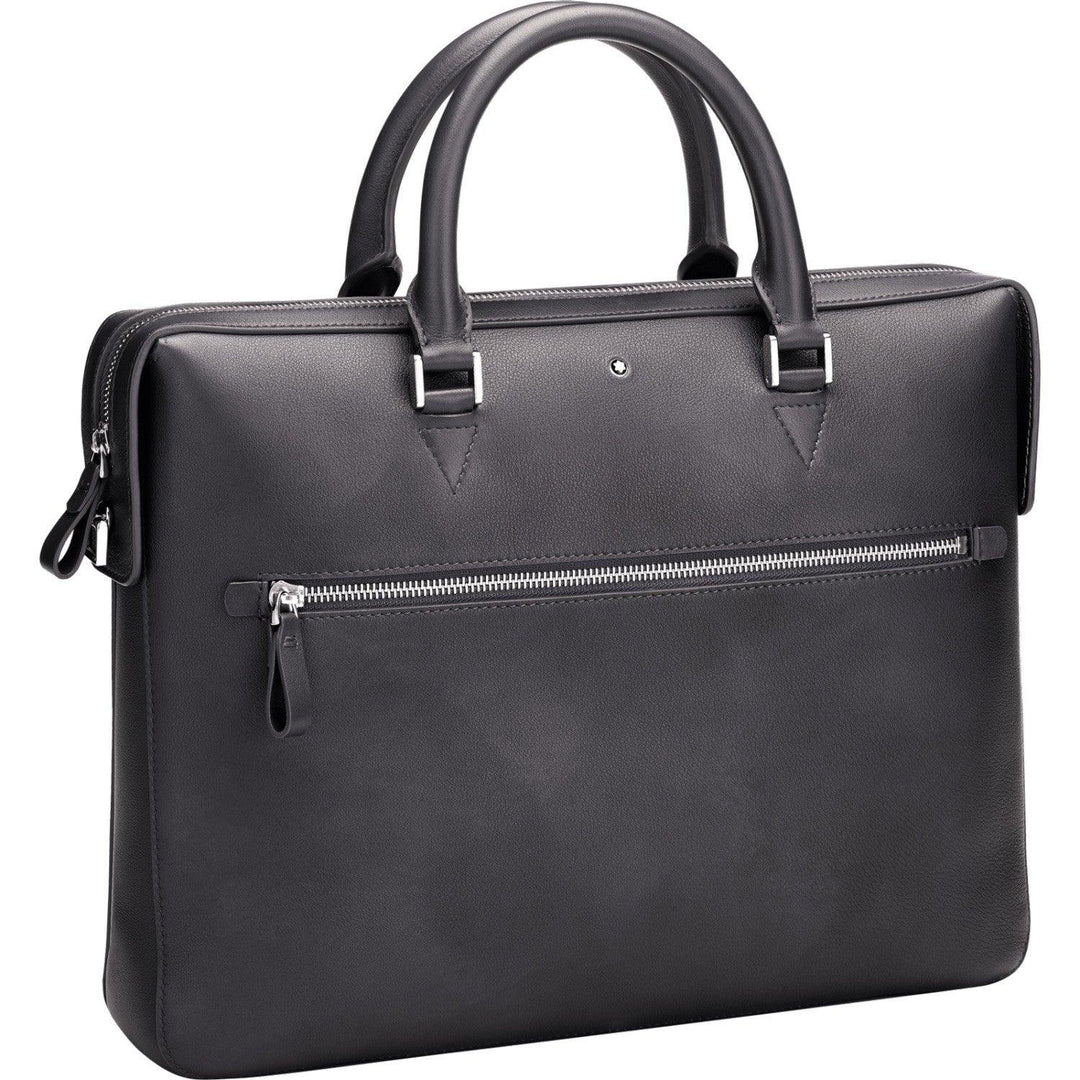 Montblanc ohut asiakirjalaukku Meisterstuck Shaded Grey 118326 - Capodagli Jewelry
