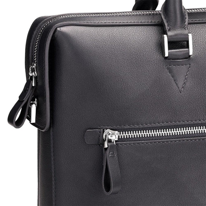 Portadocumentos delgado Montblanc Meisterstuck Shaded Grey 118326 - Joyería Capodagli