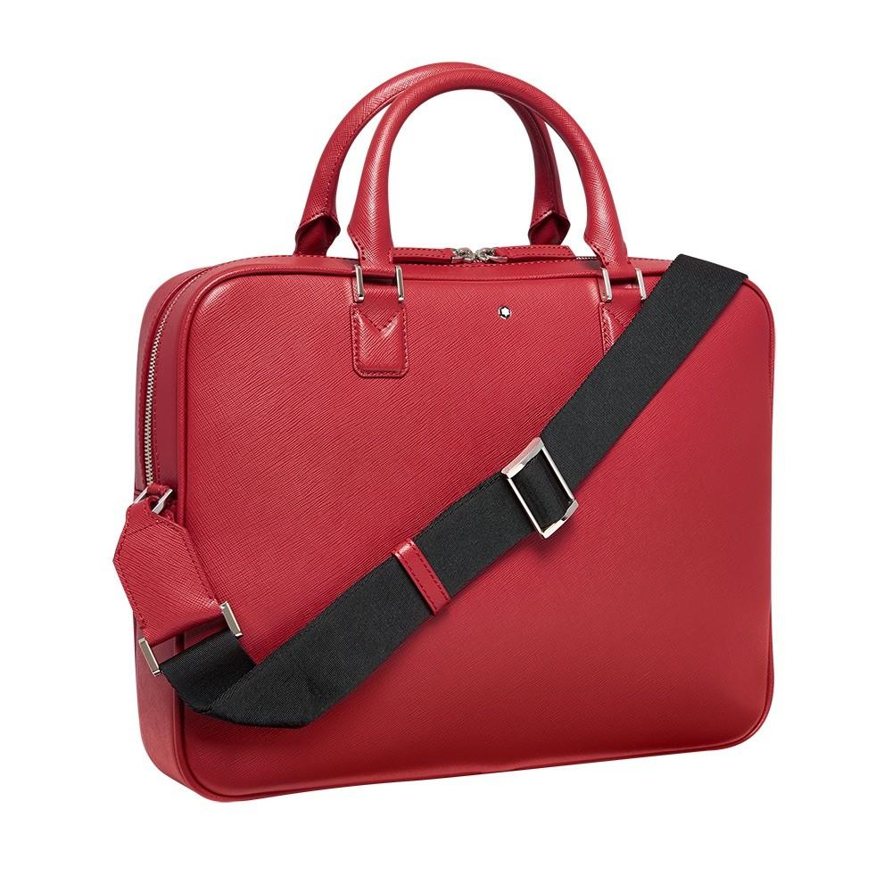 Montblanc Sartorial rode slanke documenthoudertas 116759 - Capodagli Jewellery