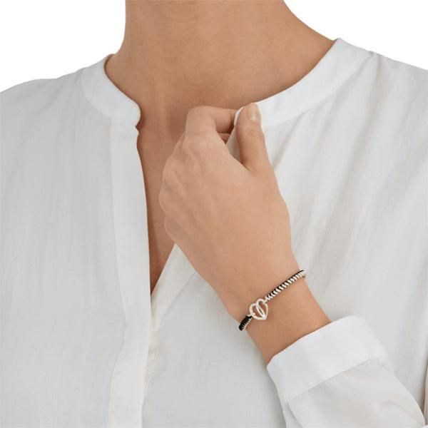 Montblanc Coeur De Petales Entralaces náramek 925 stříbro 113044 - Capodagli Jewellery