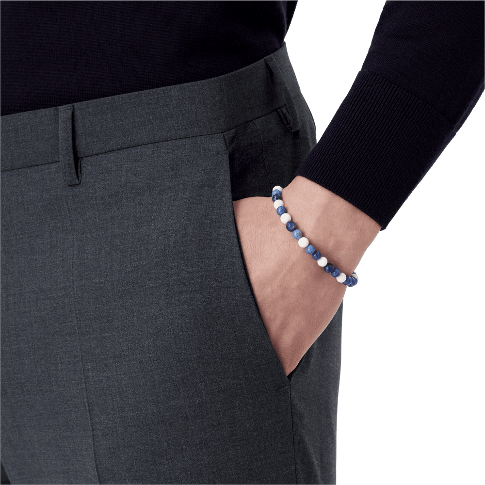 Bratara Montblanc Meisterstück Glacier Beads dimensiune M 12951063 - Capodagli 1937