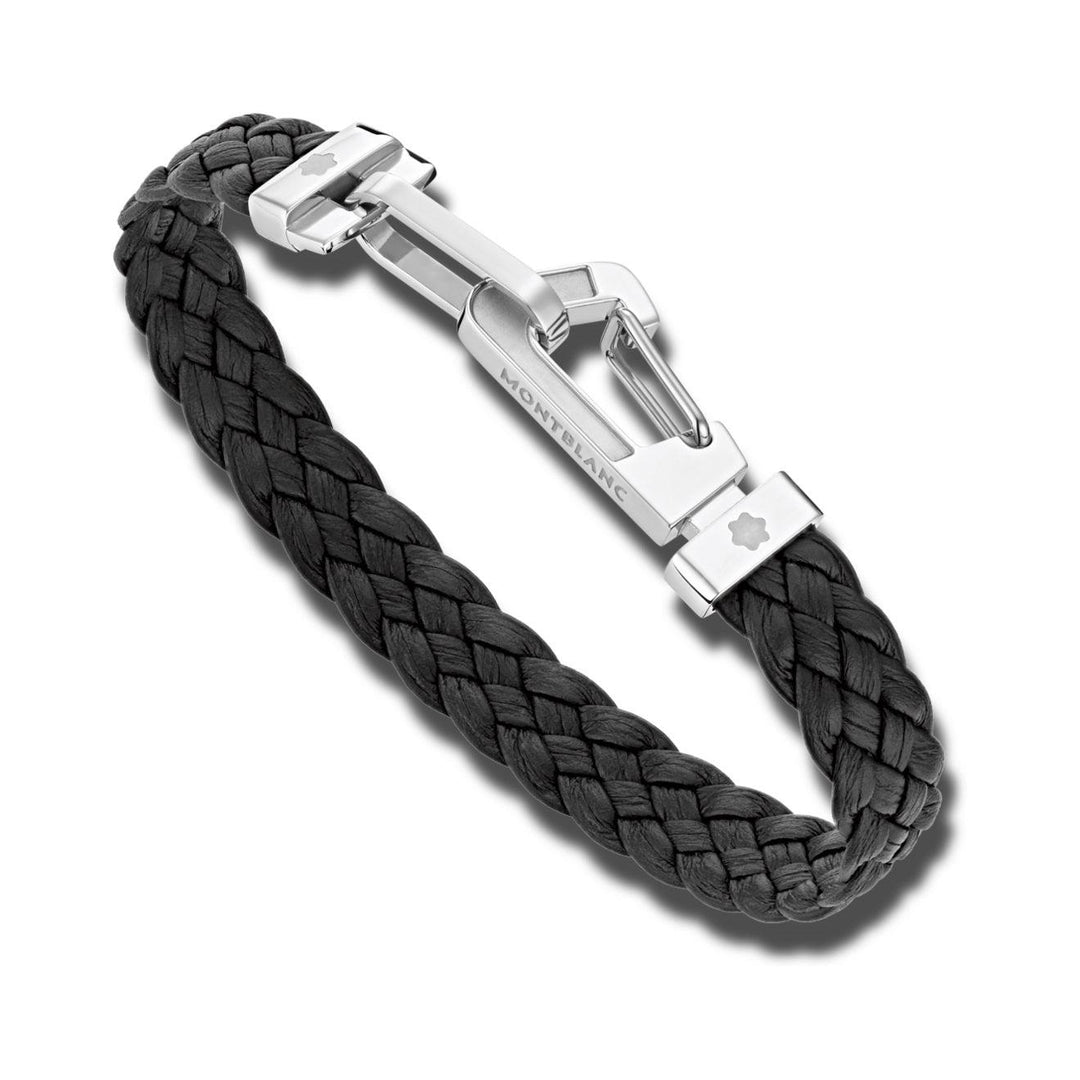 Montblanc Wrap Me zwart leren armband 126143-63 - Capodagli 1937