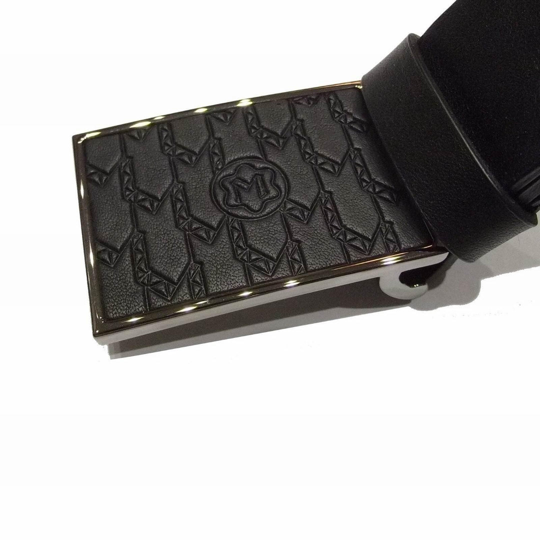 Pasek Montblanc Classic Line M Signature czarny 109771 - Biżuteria Capodagli