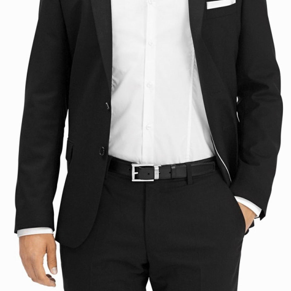 Montblanc Classic Line αναστρέψιμη ρυθμιζόμενη ζώνη 114427 - Capodagli Jewellery