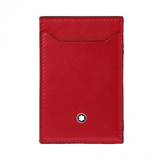Estuche Montblanc 3 compartimentos Meisterstück rojo 129685 - Capodagli 1937