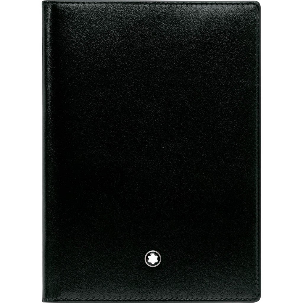 Montblanc Meisterstück paspoortetui zwart 35285 - Capodagli Sieraden