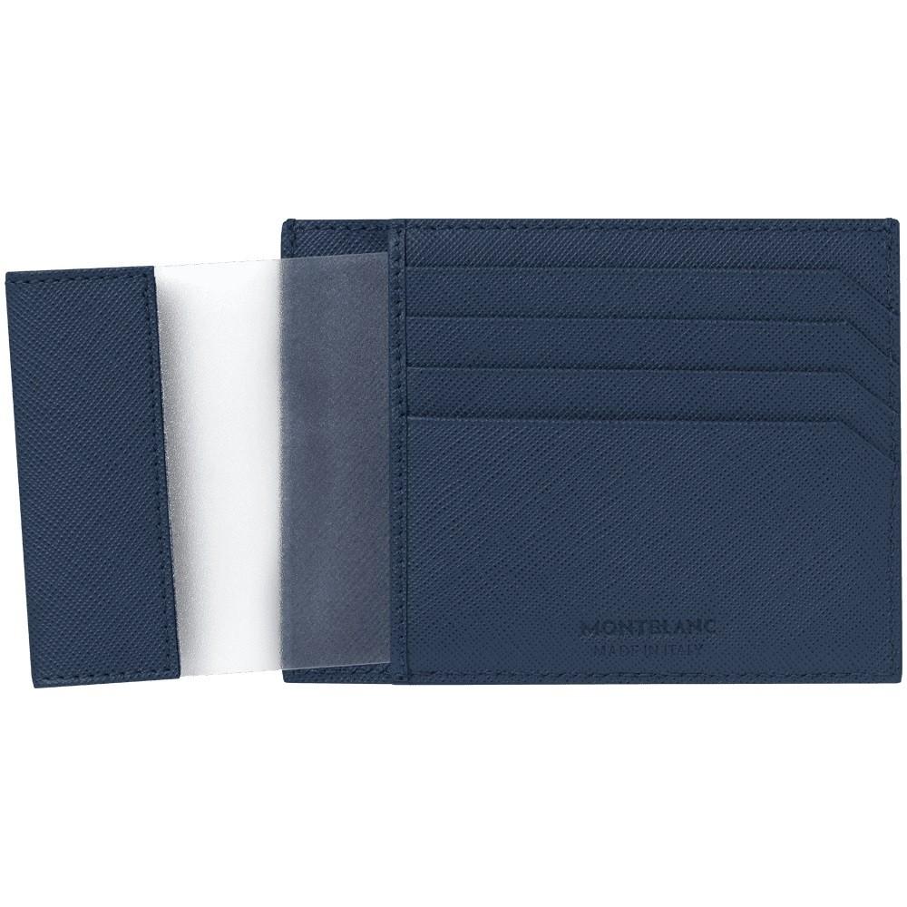 Montblanc lommeetui 5 rum Sartorial indigo blå 124188 - Capodagli smykker