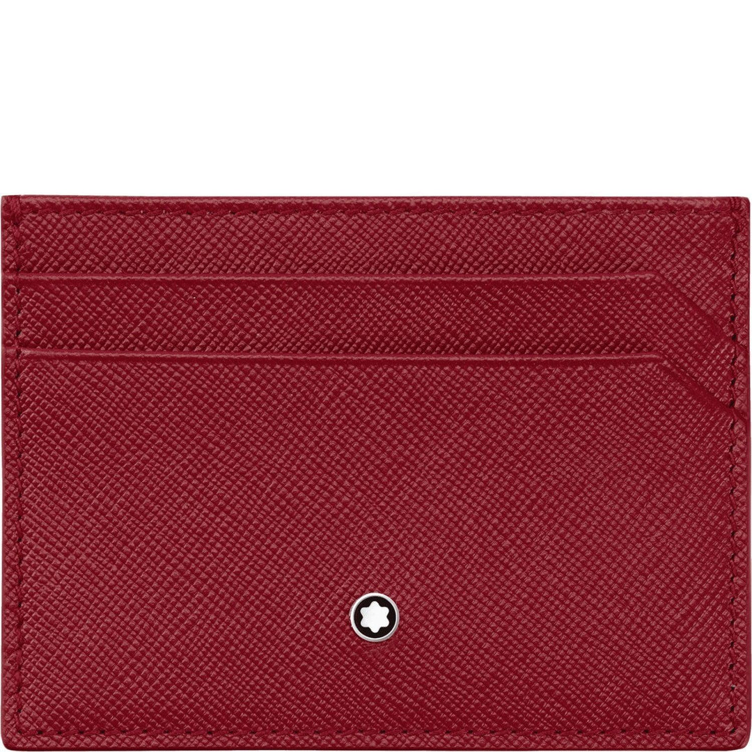 Etui kieszonkowe Montblanc 5 przegródek Sartorial czerwone 115849 - Biżuteria Capodagli