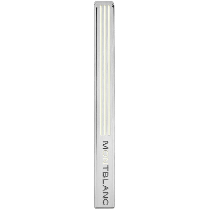 Montblanc StarWalker tie clip in steel and phosphorescent resin 126145 - Capodagli Jewelery