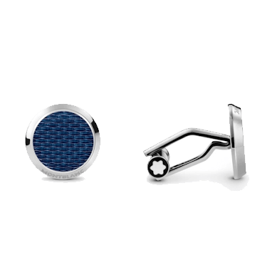 Gemelos Montblanc Meisterstück acero azul glaciar 129492 - Capodagli 1937