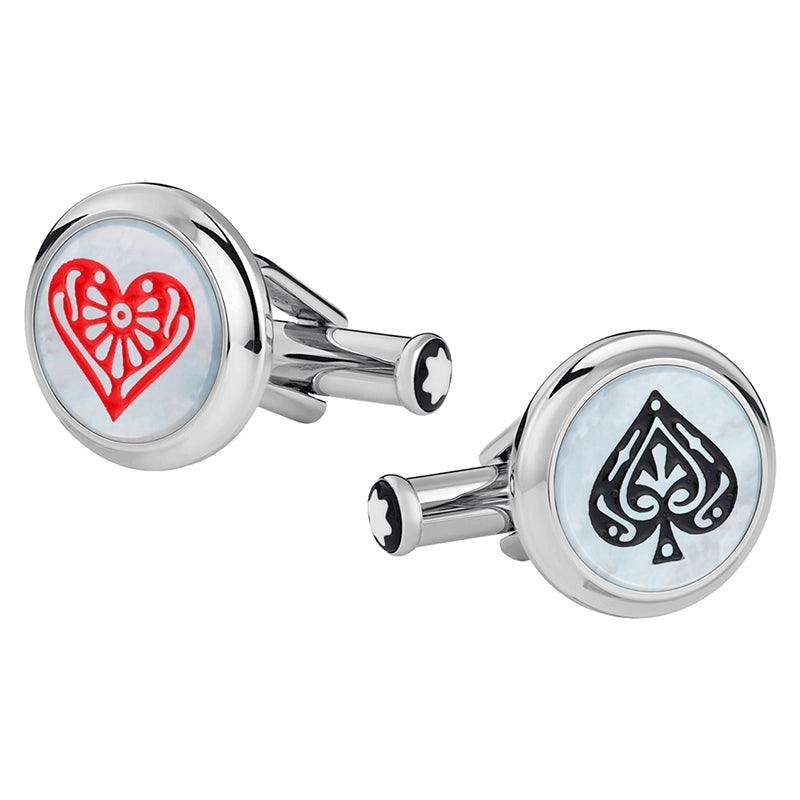 Montblanc Gemelli Meisterstück Eerbetoon aan het boek “Rond de wereld in 80 dagen” Zwaarden en harten 128386 - Capodagli 1937