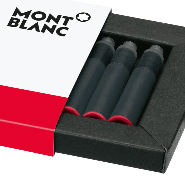 Montblanc Tinte in Patronen 8 Stück Modenarot 128205 - Capodagli 1937