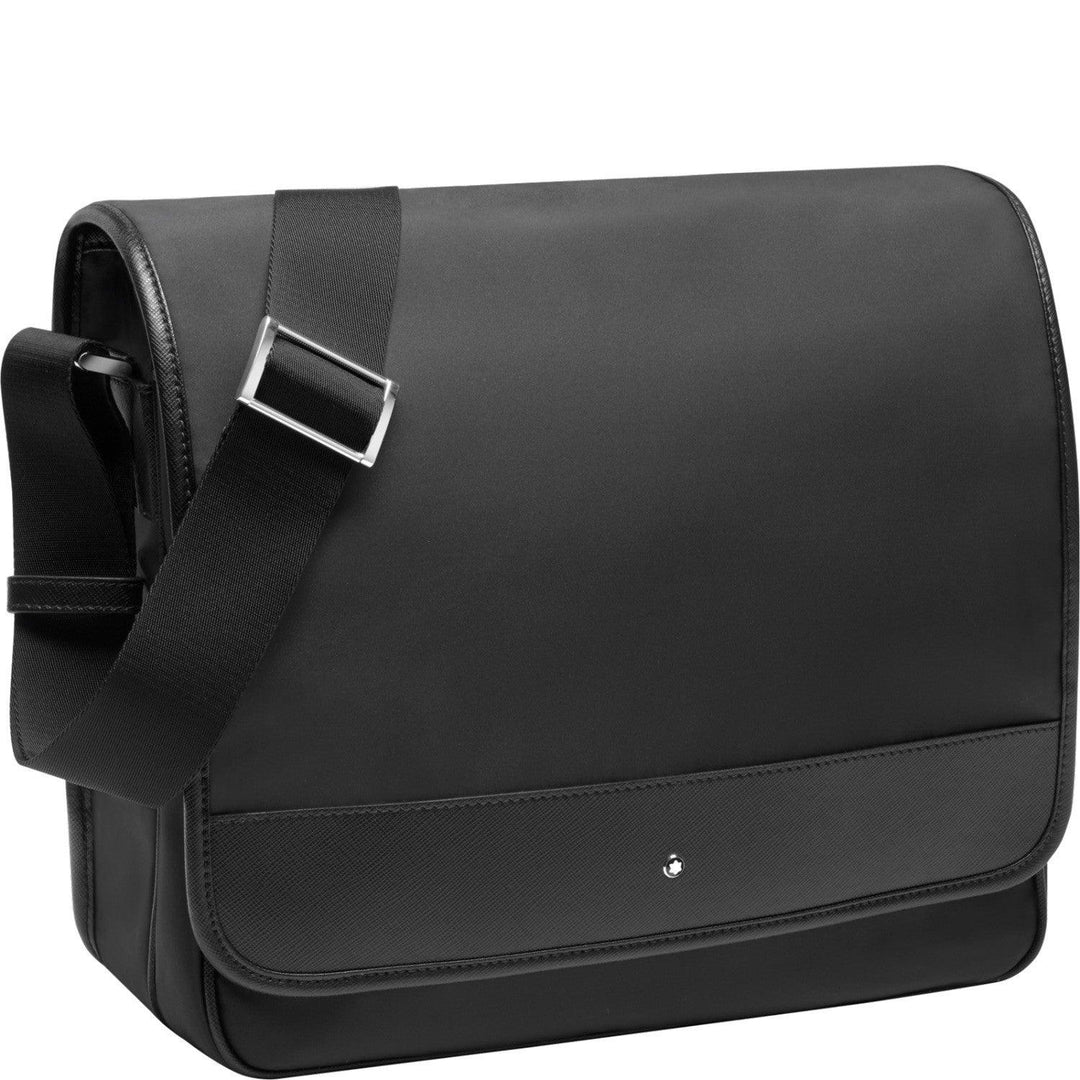 Große Montblanc Umhängetasche mit Klappe Montblanc Sartorial Jet Black 116794 – Capodagli Jewellery