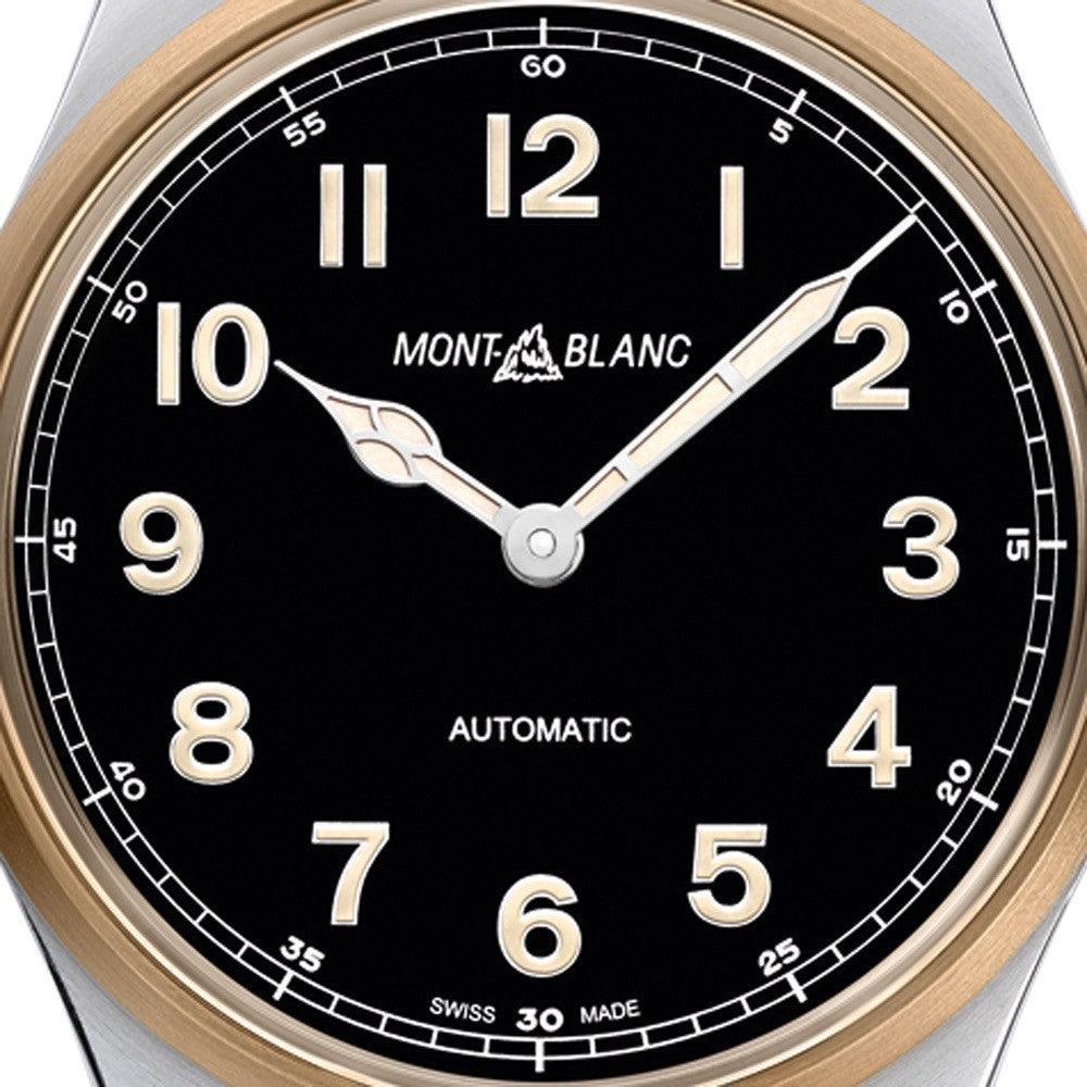 Reloj Montblanc 1858 Automático 40mm automático acero negro y bronce 117833 - Joyería Capodagli