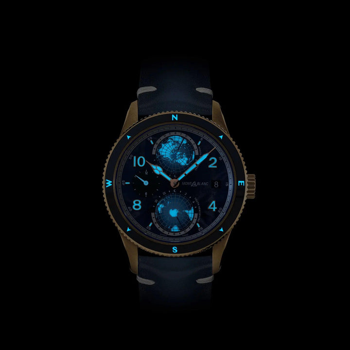 Montblanc ur 1858 Geosphere 0 Oxygen Limited Edition 1786 styk 129415 - Capodagli 1937