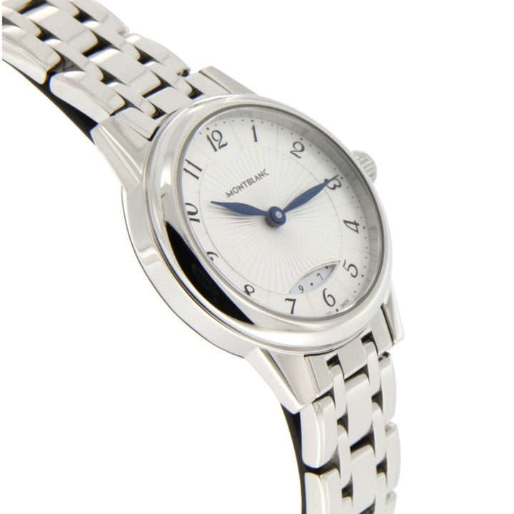 Montblanc Bohème Date Lady óra 27 mm-es ezüst kvarc acél 111207 - Capodagli ékszer