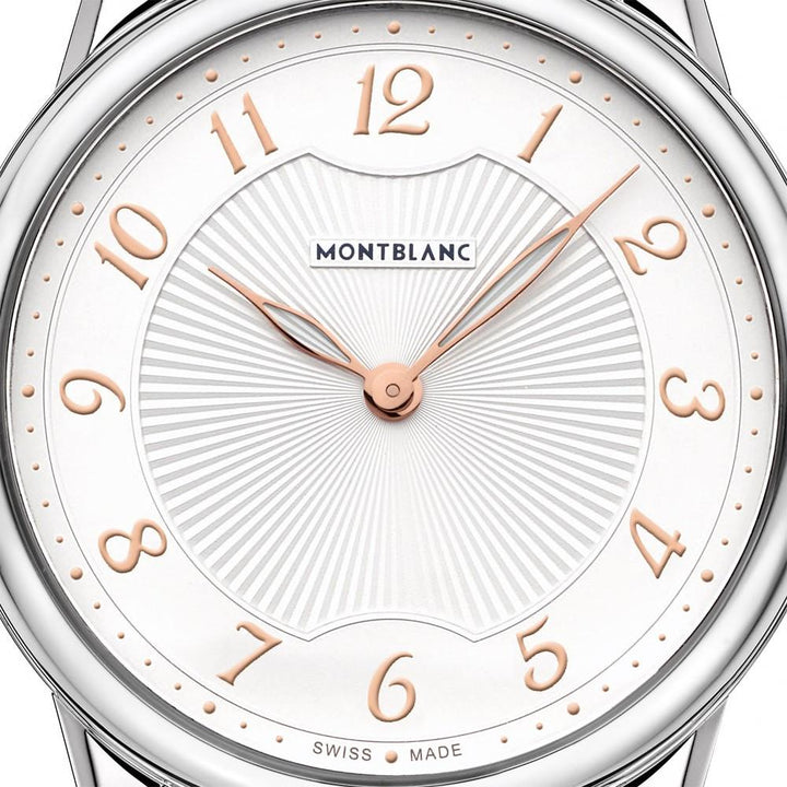 Montblanc damklocka Bohème Quartz 34 mm stål 123867 - Capodagli Jewellery