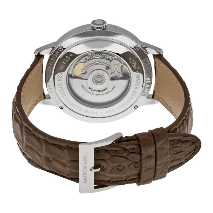 Montblanc Heritage Spirit óra 41mm ezüst automata acél 110695 - Capodagli Jewellery