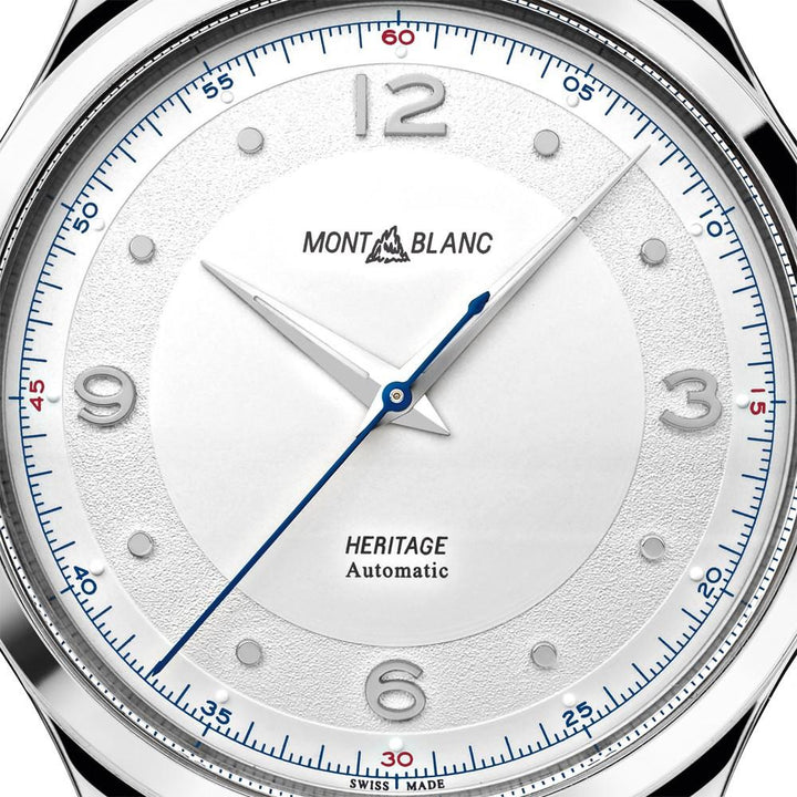 Montblanc Heritage Automatic herrklocka 40mm grå alligator 119943 - Capodagli Jewelry